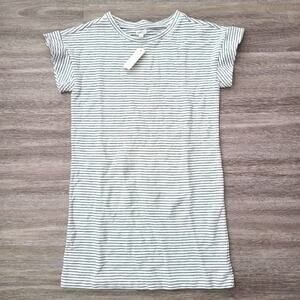 Gymboree thin stripe short sleeve shift dress Size L